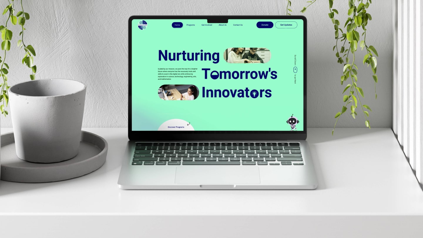 Custom web application and front-end development for MOrtner Labs non-profit website portal designed by ImmensoTech
