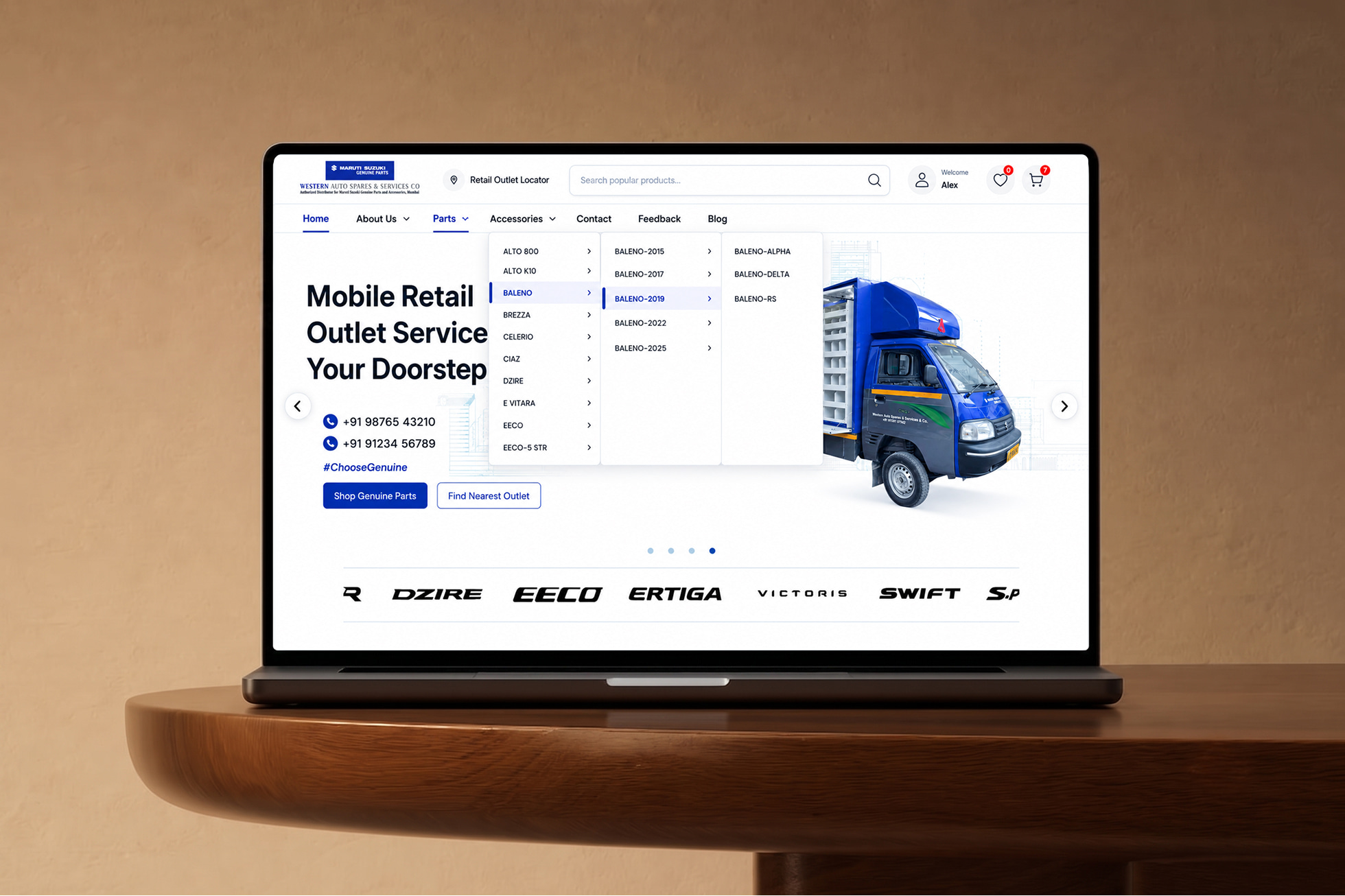 Custom front-end web application development featuring an advanced tiered relational mega menu navigation framework designed by ImmensoTech