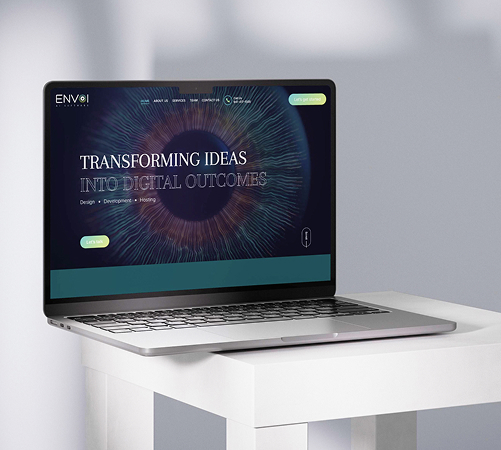 Envoi real estate website design case study by ImmensoTech