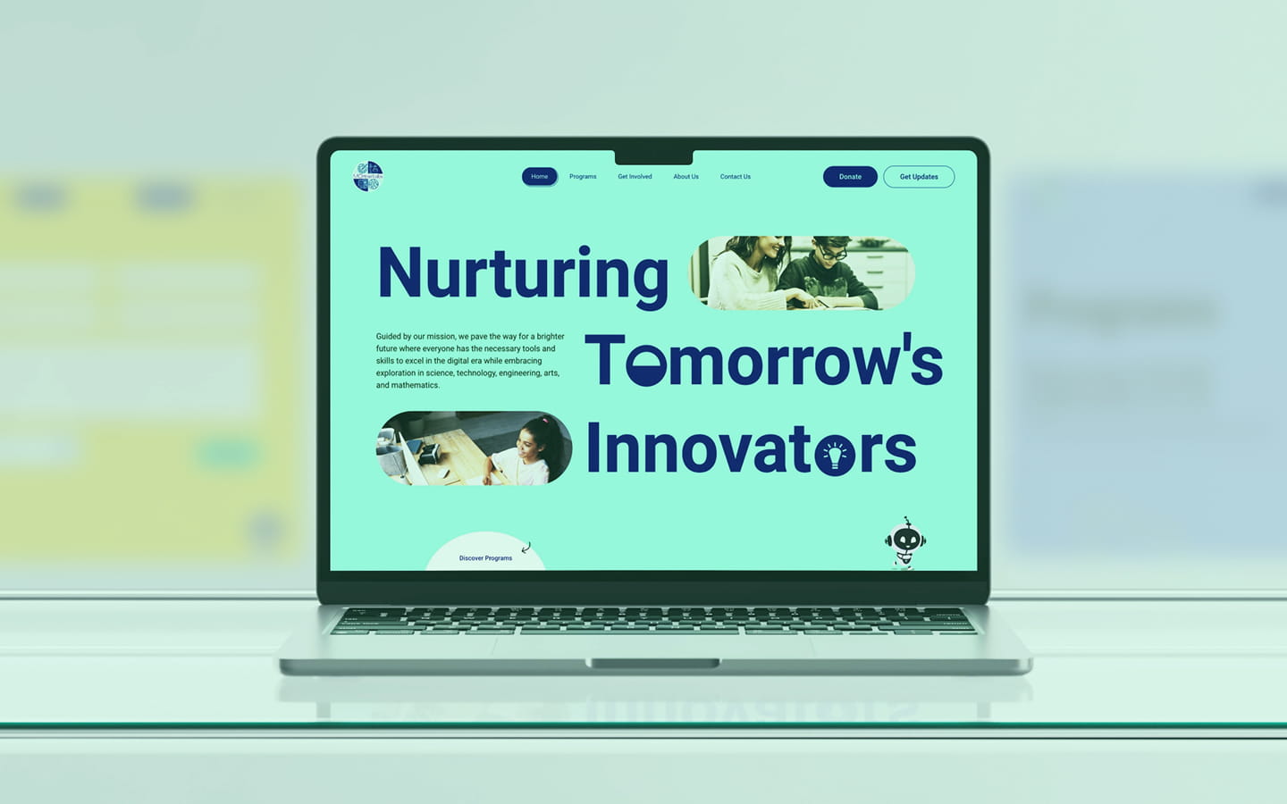 MortnerLabs STEAM education website case study by ImmensoTech