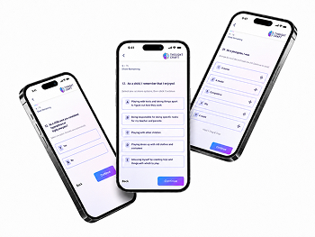 Responsive touch-optimized UI component design and cross-device mobile application development for Thought Craft by ImmensoTech